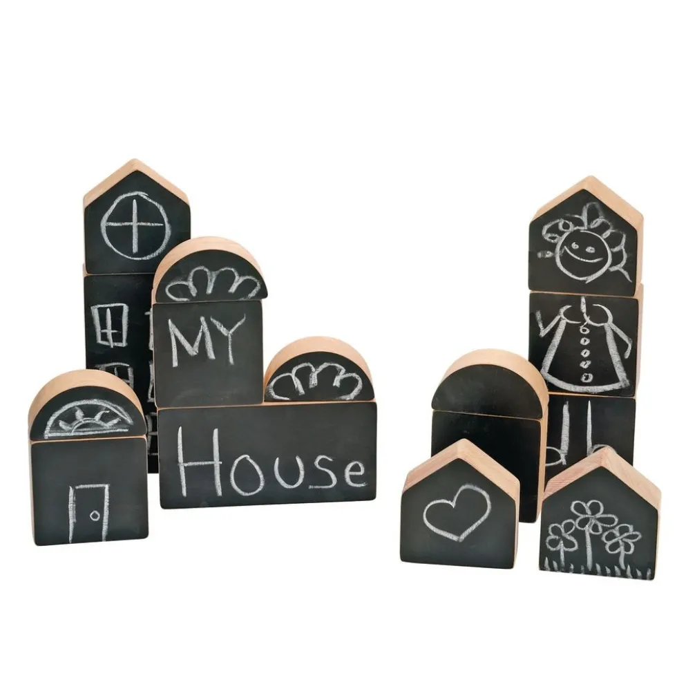 Excellerations® Chalkboard Blocks - Set of 15