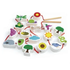 Excellerations® Chunky Lacing Garden Set - 17 Pieces