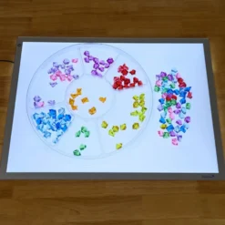 Excellerations® Classroom Clear Trays & Manipulatives - 874pcs