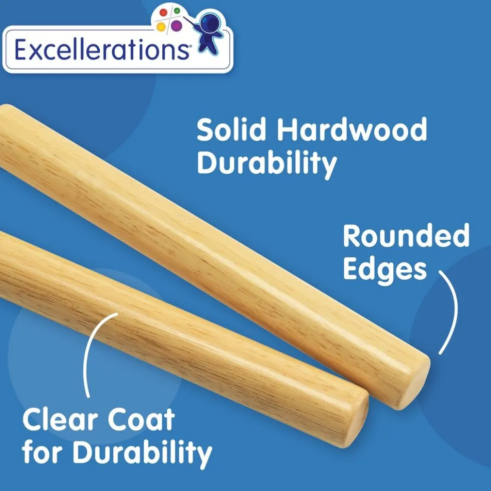 Excellerations® Claves - Set of 6