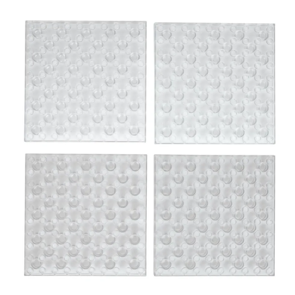 Excellerations® Clear Building Baseplate - 4 pcs
