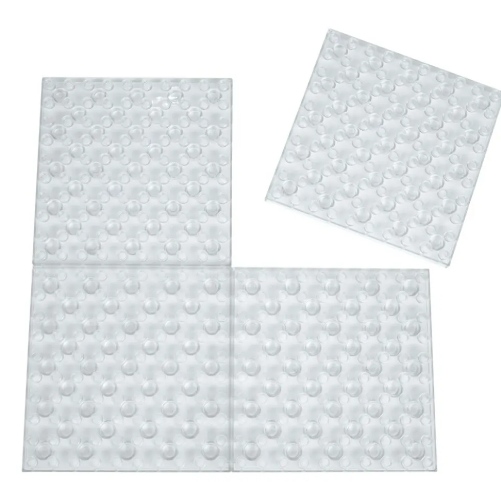 Excellerations® Clear Building Baseplate - 4 pcs