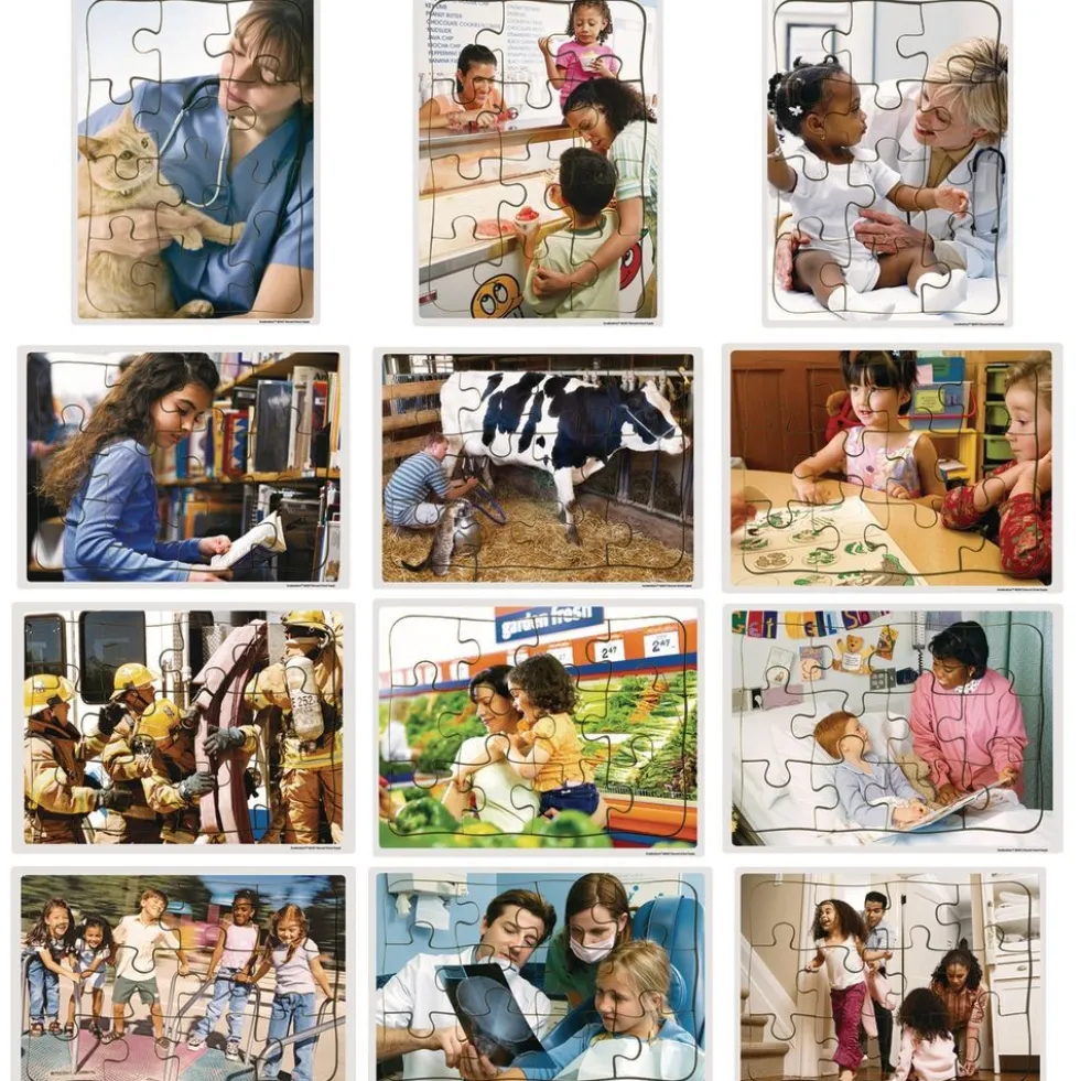 Excellerations® Community Puzzles - Set of 12