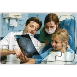 Excellerations® Community Puzzles & Rack Set - Set of 12