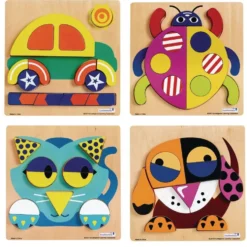 Excellerations® Creative Thinker Puzzles - Set of 4