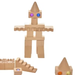 Excellerations® Deluxe Castle Building Blocks Kit - 140pcs