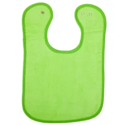 Excellerations® Dozen Green Bibs with Snaps