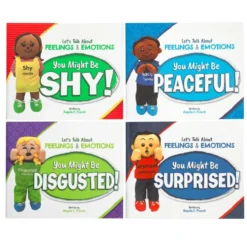 Excellerations® Emotions Books and Dolls - Set of 8