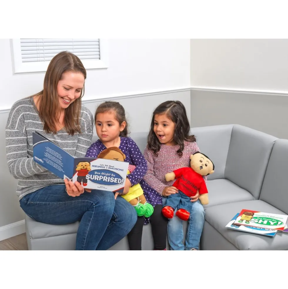 Excellerations® Emotions Spanish Book and Dolls Full Set - 8 books 8 dolls