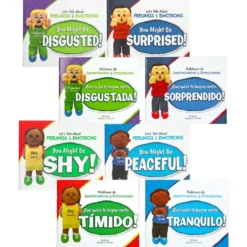 Excellerations® English & Spanish Emotions Book Set 2 - 8 books