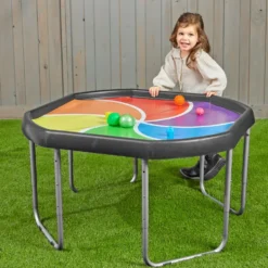 Excellerations® Explorer Tuff Tray Color Pinwheel Playmat