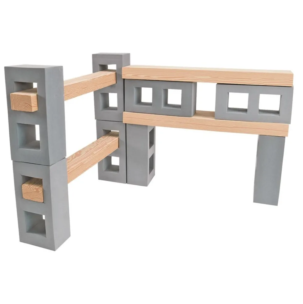 Excellerations® Foam Floor Blocks & Planks 44 pieces