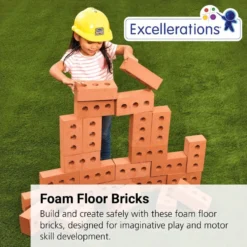 Excellerations® Foam Floor Bricks Set of 25