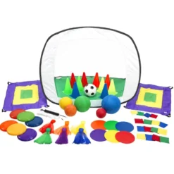 Excellerations® Get Out & Get Moving Kit without Hula Hoops- 53 Pieces