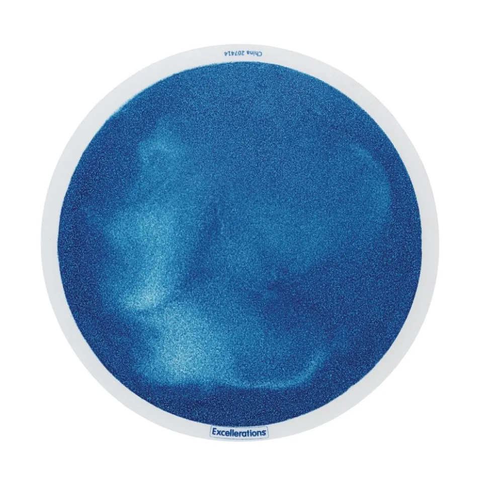 Excellerations® Glitter Circle Liquid Tile - Blue