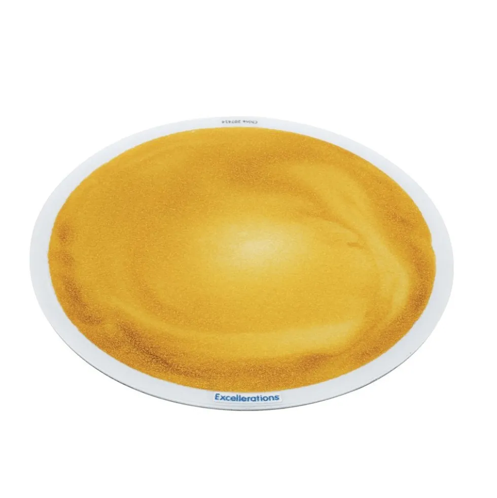 Excellerations® Glitter Circle Liquid Tile - Gold