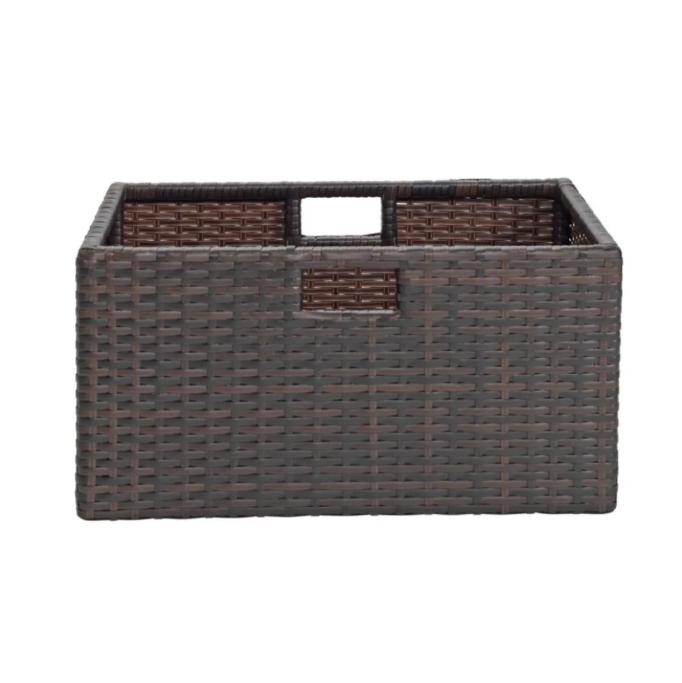 Excellerations® Indoor/Outdoor Wicker Basket - Large