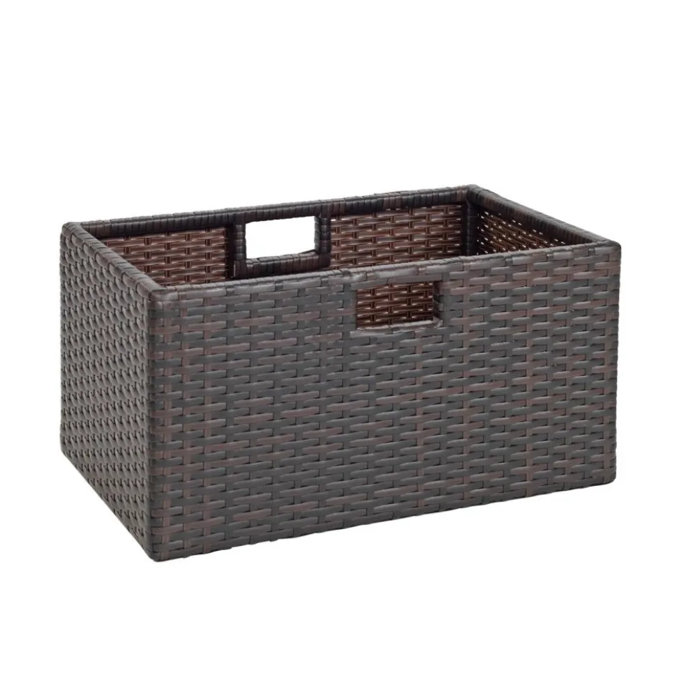 Excellerations® Indoor/Outdoor Wicker Basket - Large
