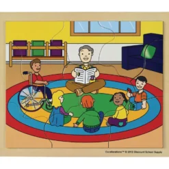 Excellerations® In My Community Puzzles - Set of 12