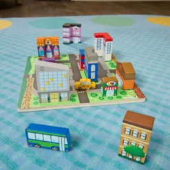 Excellerations® JourneyJunction™ Build & Block Logic Puzzle City