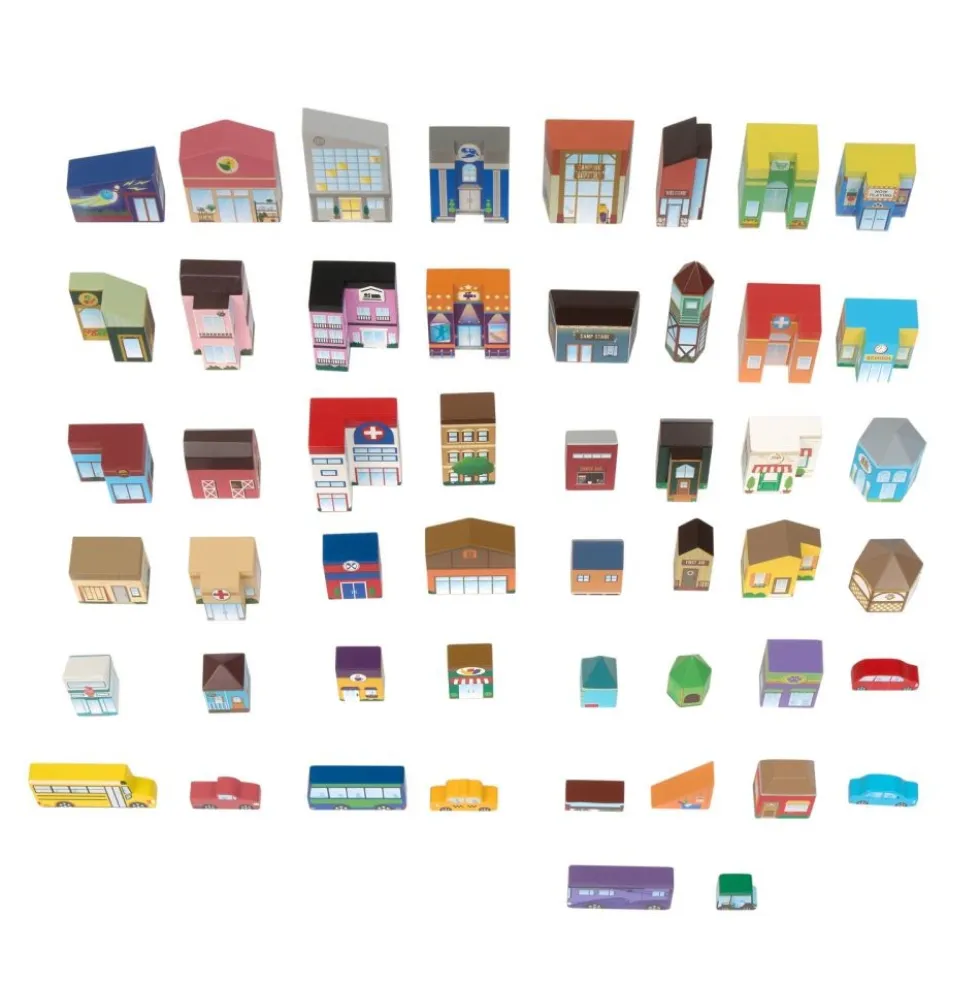 Excellerations® JourneyJunction™ Build & Block Logic Puzzle - 4 sets