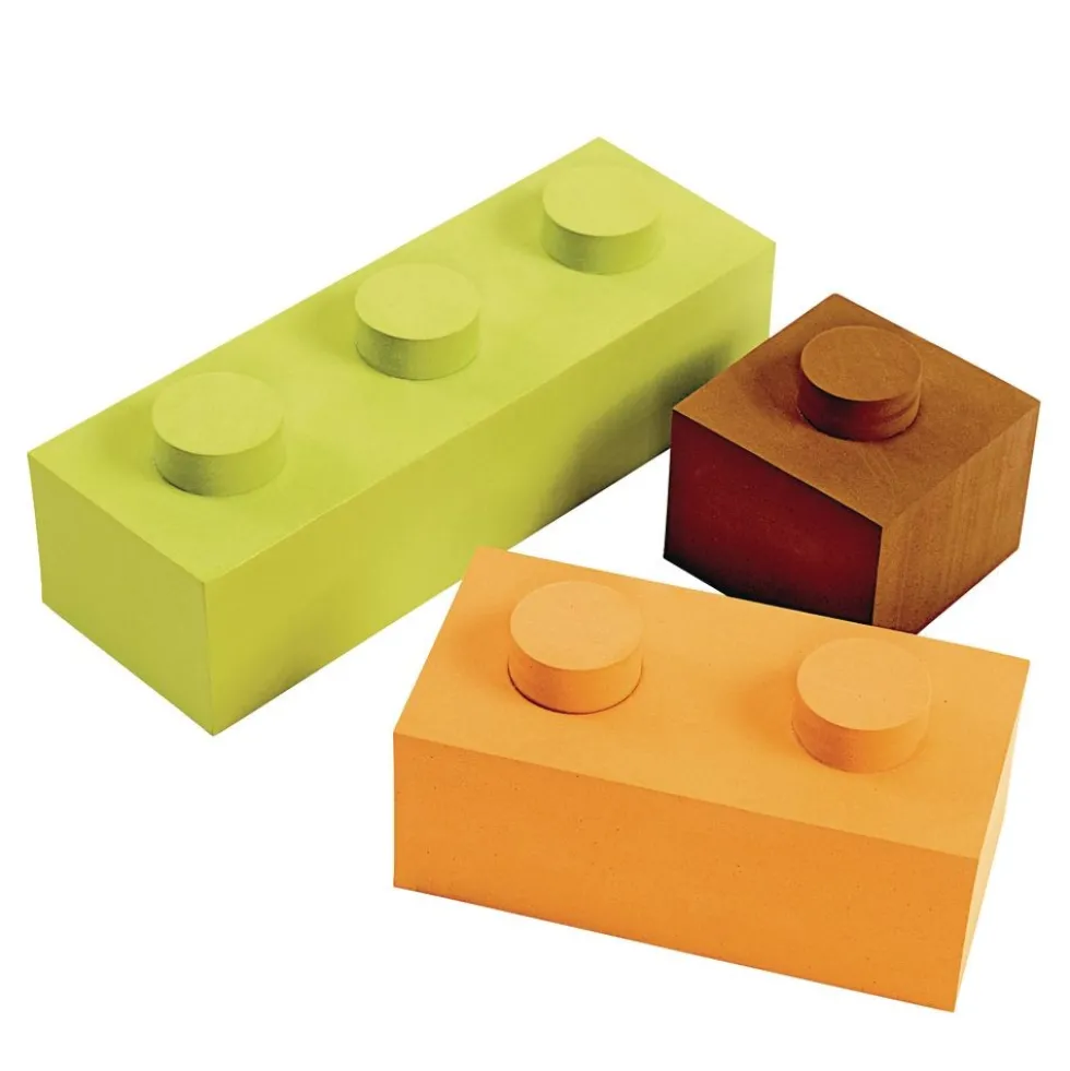 Excellerations® Jumbo Interlocking Blocks - 22 pcs