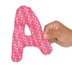 Excellerations® 5" Jumbo Premium Soft Sensory Alphabet Letters with Basket for Toddlers