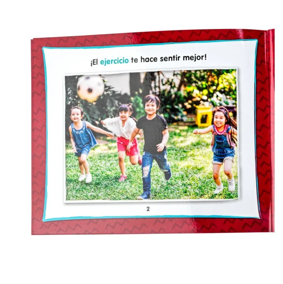 Excellerations® Let’s Talk About Being Healthy Spanish Book Set of 4