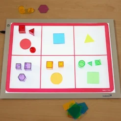 Excellerations® Light Table Math Mats - Set Of 6