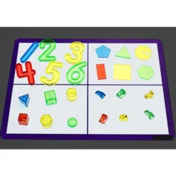 Excellerations® Light Table Mats & Bucket With Bits