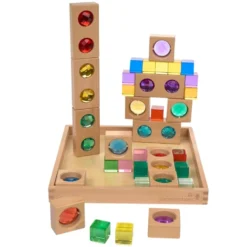 Excellerations® Macaron Blocks - 35 Pieces