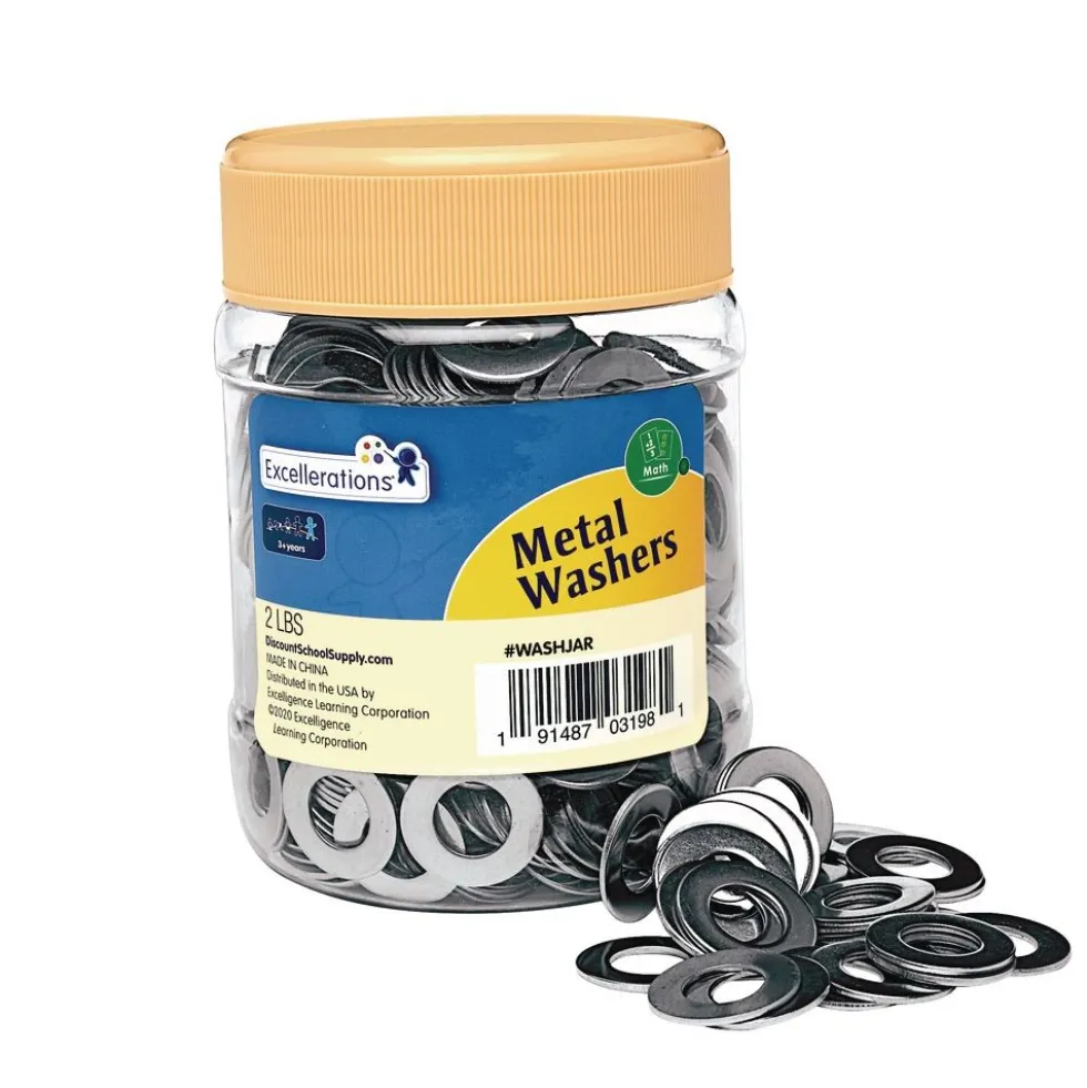 Excellerations® Metal Washers - 2 lbs.