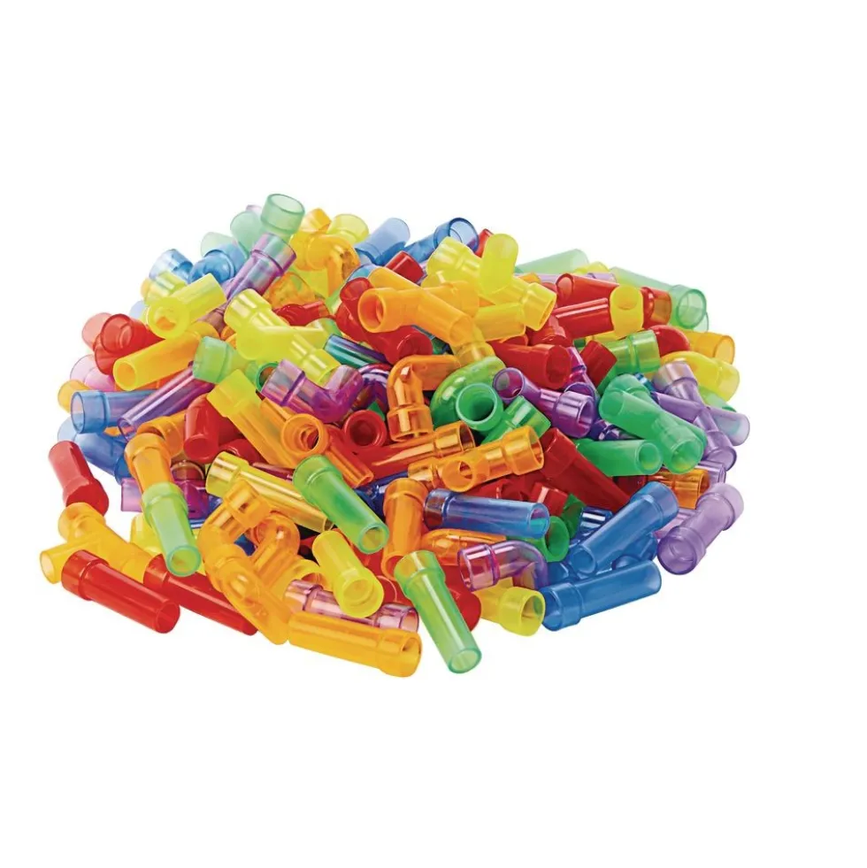 Excellerations® Mini Translucent Pipe Tubes - 360 Pieces