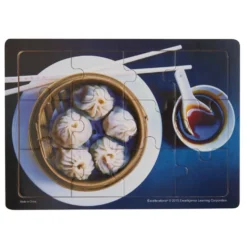 Excellerations® Multicultural Food Puzzles - Set of 6