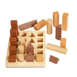 Excellerations® Natural Shape Sequence Blocks - Set of 21