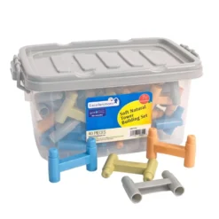 Excellerations® Natural Tones Tower Building Set - 40 Pieces