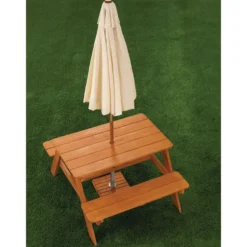 Excellerations® Outdoor Picnic Table with Umbrella