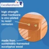 Excellerations® Outdoor Rack & Slide - w/out Accessories