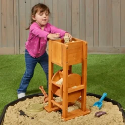 Excellerations® Outdoor Wooden Sand Mill