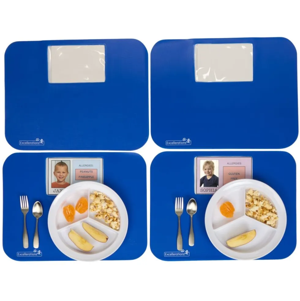 Excellerations® Personalized Photos Placemats 12"x16" - Set of 4