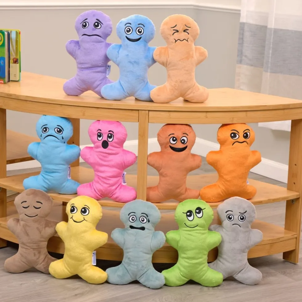 Excellerations® Plush Emotions Dolls - Set of 12