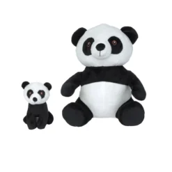 Excellerations® Plush Mama & Baby Panda
