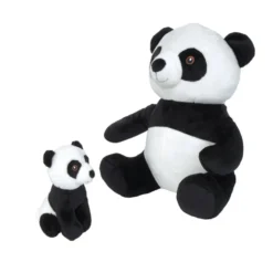 Excellerations® Plush Mama & Baby Panda