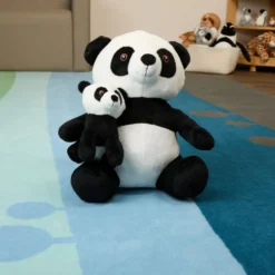 Excellerations® Plush Mama & Baby Panda
