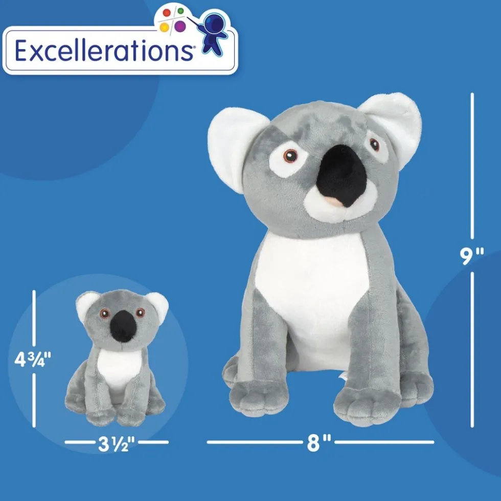 Excellerations® Plush Mama 9" & Baby Koala 4-3/4"