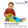 Excellerations® Plush Pull & Play Tissue Box - 12 Scarves