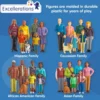 Excellerations® Pretend Play Figures - Set of 28