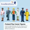 Excellerations® Pretend Play Career Figures - Set of 6