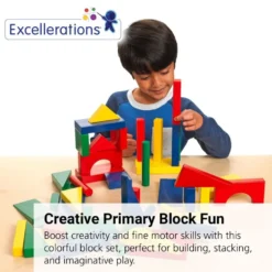 Excellerations® Primary Block Set - 100 Pieces