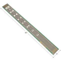 Excellerations® RouteRunner™ Roll Up Roadway Play Mats - Set of 3
